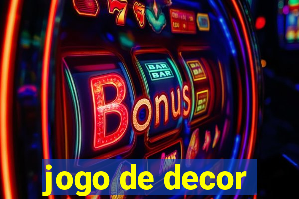 jogo de decor