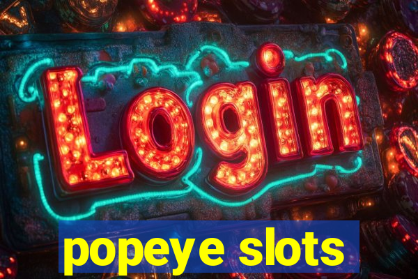 popeye slots