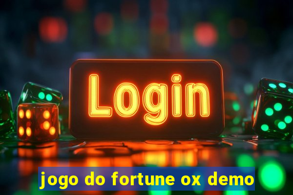 jogo do fortune ox demo