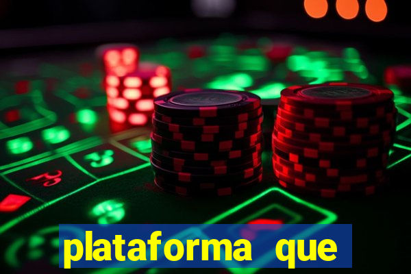 plataforma que est谩 pagando agora