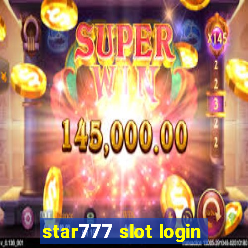 star777 slot login