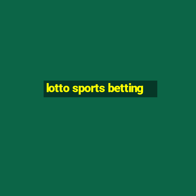 lotto sports betting