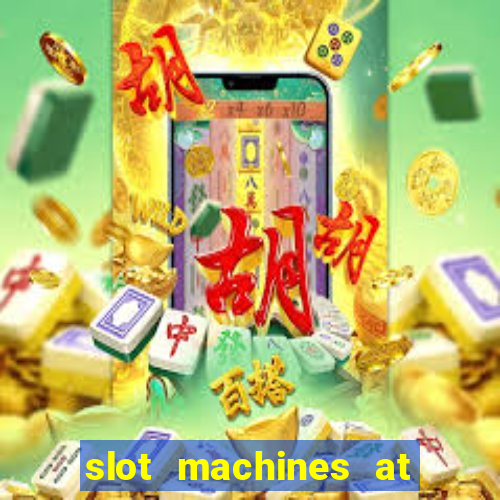 slot machines at winstar casino