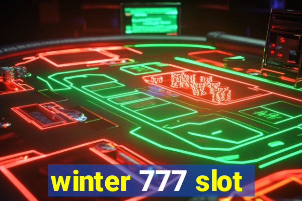 winter 777 slot