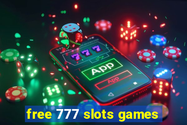 free 777 slots games