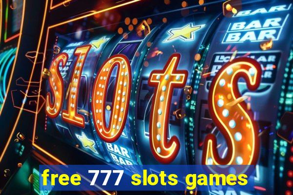 free 777 slots games