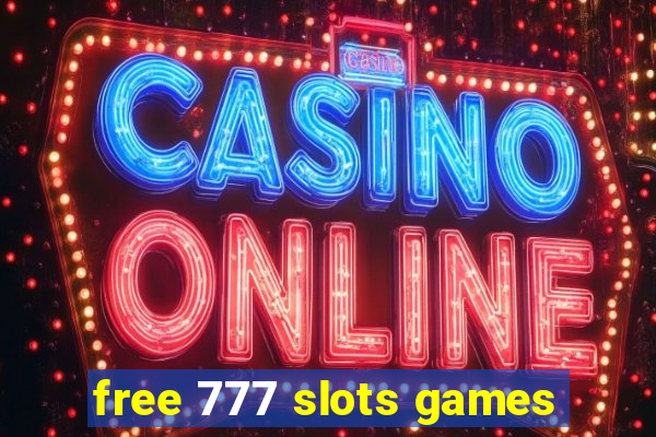 free 777 slots games