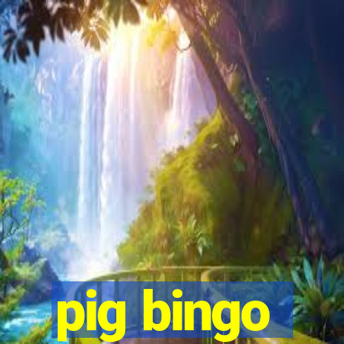 pig bingo