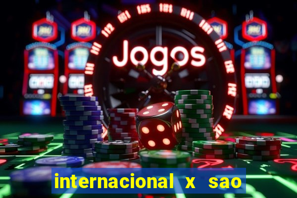 internacional x sao paulo palpites