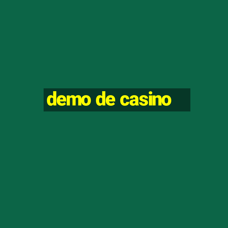 demo de casino