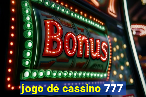 jogo de cassino 777