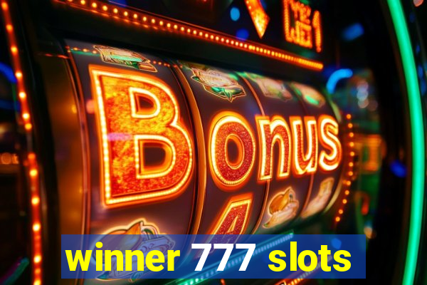 winner 777 slots