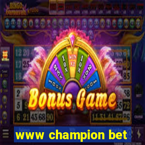 www champion bet