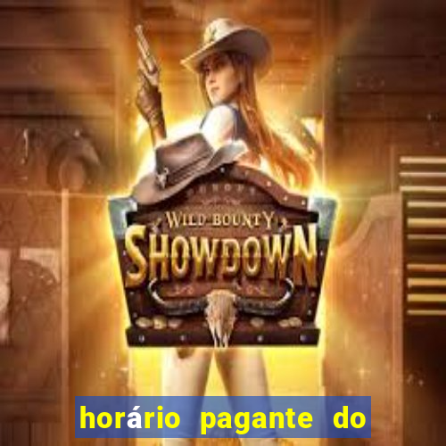 horário pagante do fortune mouse