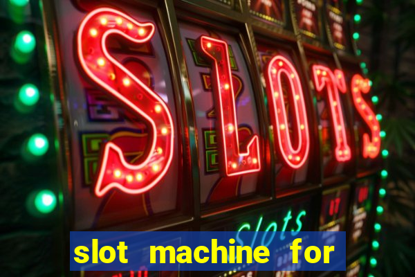 slot machine for real money