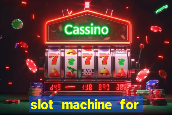 slot machine for real money