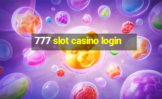 777 slot casino login