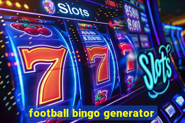 football bingo generator