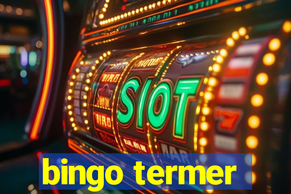 bingo termer