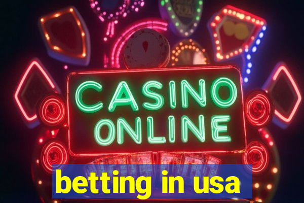 betting in usa