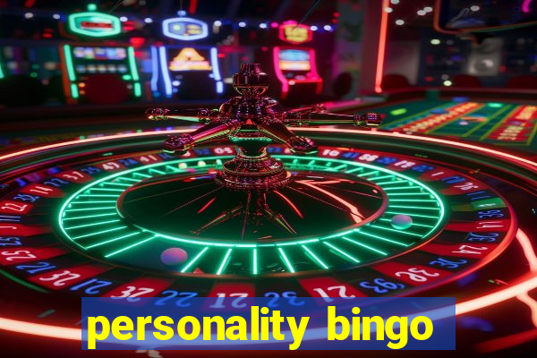 personality bingo