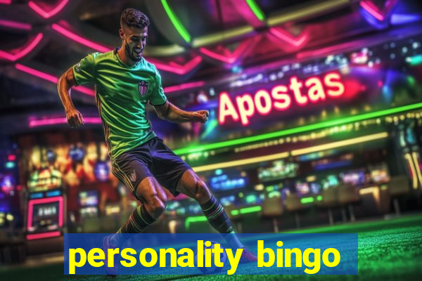 personality bingo