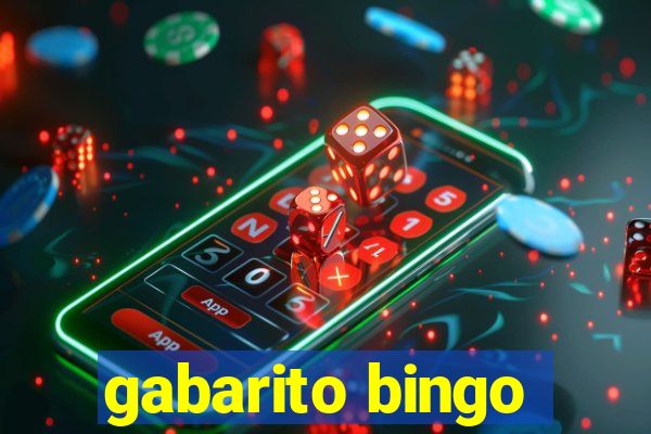 gabarito bingo