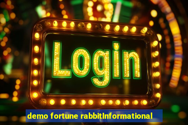 demo fortune rabbitInformational