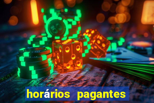 horários pagantes fortune ox