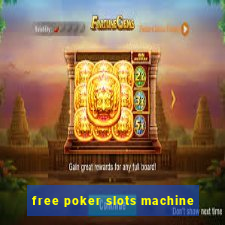 free poker slots machine