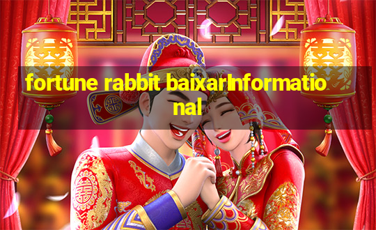 fortune rabbit baixarInformational