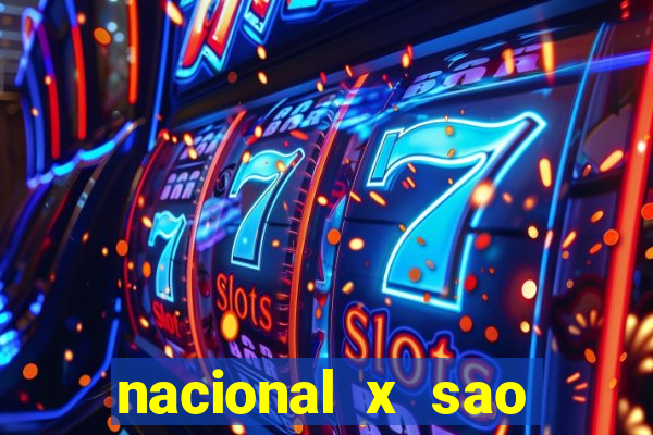 nacional x sao paulo palpites