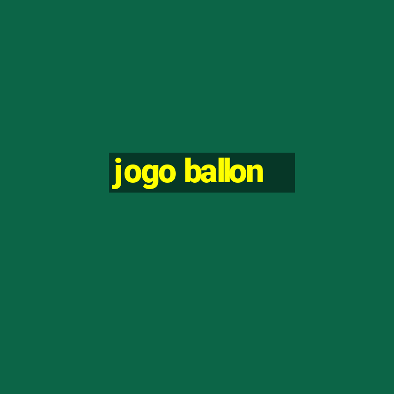 jogo ballon