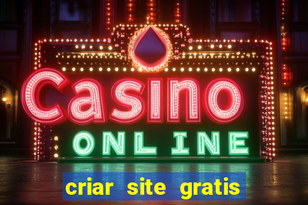 criar site gratis de jogos