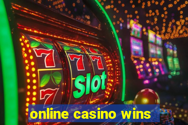 online casino wins