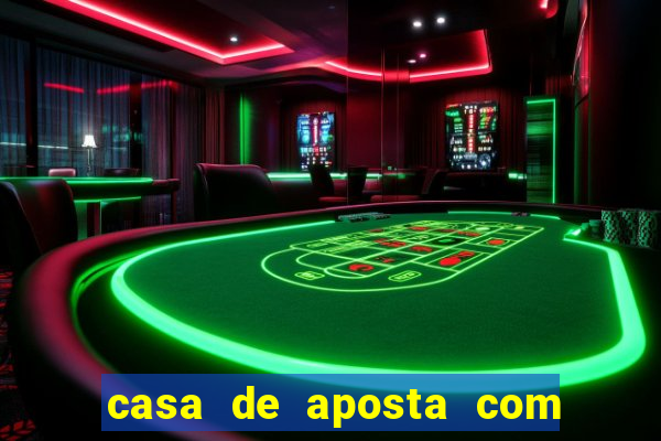 casa de aposta com bonus no cadastro