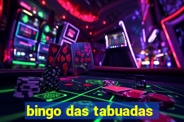 bingo das tabuadas