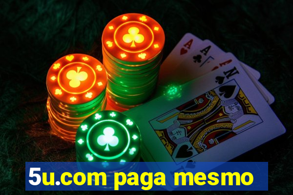 5u.com paga mesmo