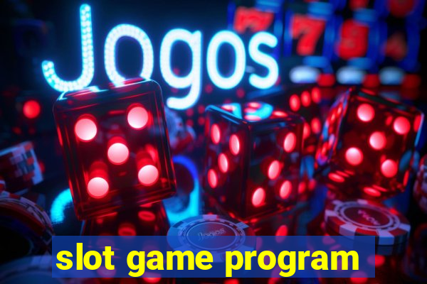 slot game program