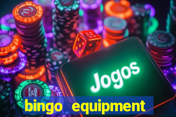 bingo equipment rental near me