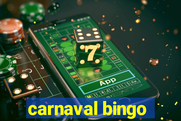 carnaval bingo