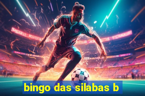 bingo das silabas b