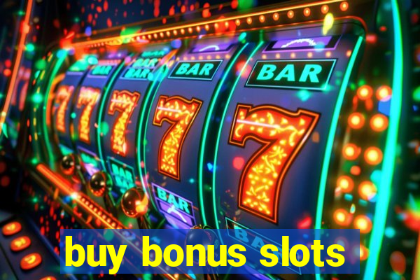 buy bonus slots