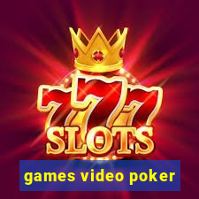 games video poker