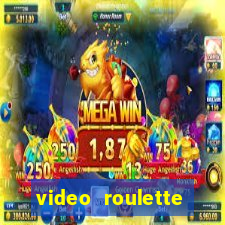 video roulette casino game