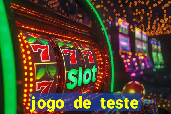 jogo de teste fortune tiger