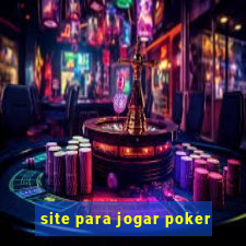 site para jogar poker