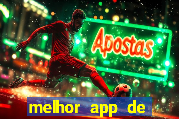 melhor app de apostas de futebol