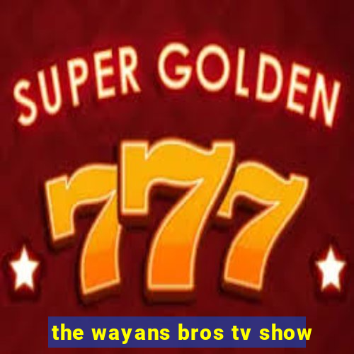 the wayans bros tv show