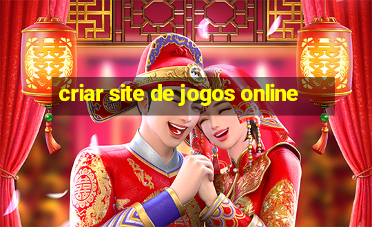 criar site de jogos online